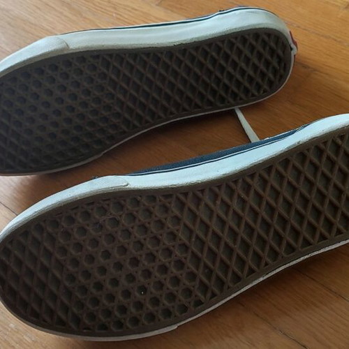 Vans shoes black canvas like new