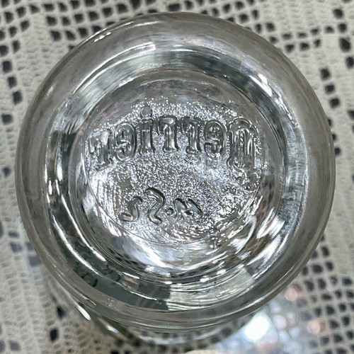 Perrier Retro Collectible Large Water Glass like new, 1980s-90s
