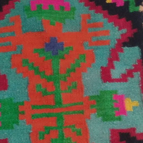 Handwoven Wool Kilim Rug 2.25 x 0.55 m New from Arnaia Halkidiki