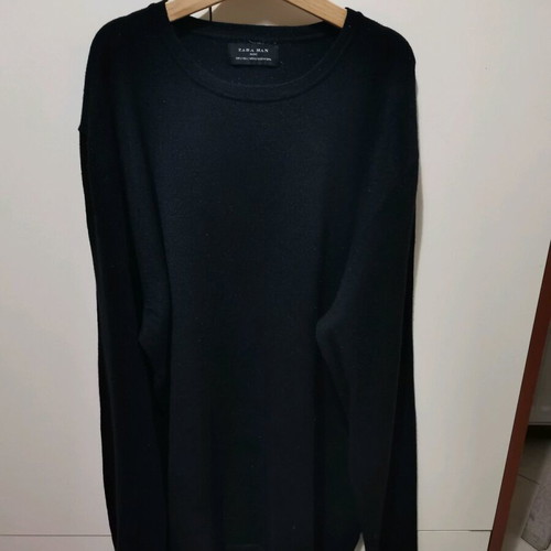 Zara blouse size Large like new, black