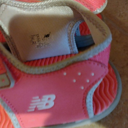 New Balance women's sandals size 38 almost new pink