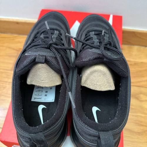 Nike Air Max 97 Triple Black sneakers size US 12.5 EU 47 like new