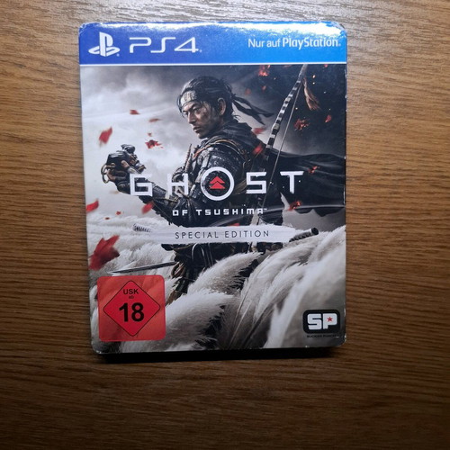 Ghost of Tsushima Special Edition Steelbook used for PS4