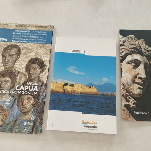 Set of 3 Archaeological and Travel Albums new, Italy and Poland