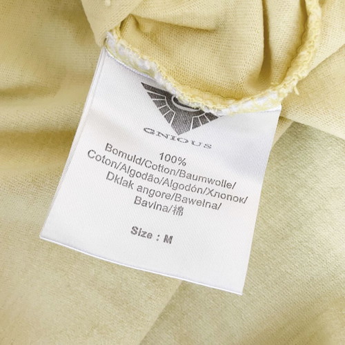 Gnious T-shirt short sleeve Medium used, yellow