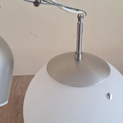 Glass ceiling light used in excellent condition