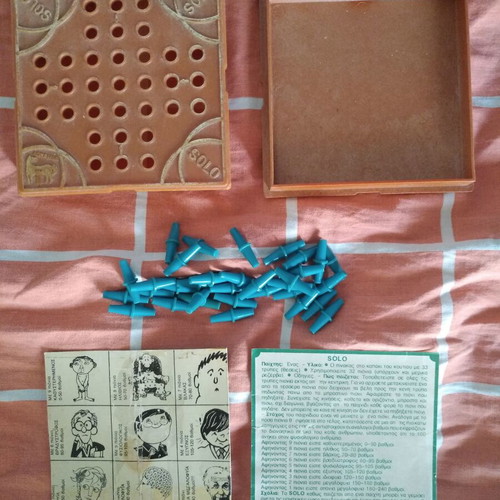 Solo board game vintage by Doureios used