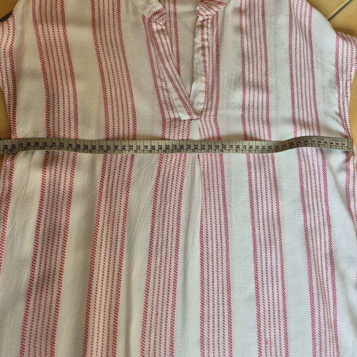 Kaftan like new, white and red, size S