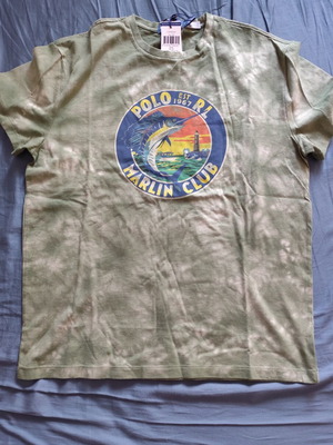 Ralph Lauren T-shirt new, camouflage colors, size M
