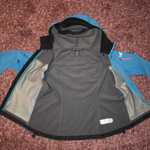Arcteryx Gamma MX Hoody women's softshell jacket size L used, blue