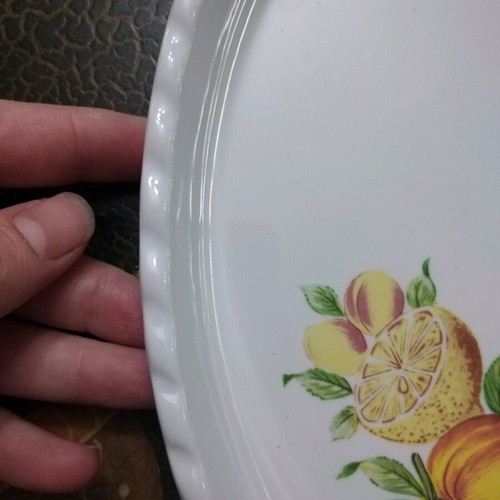 Bavaria Germany tart pan used, excellent quality