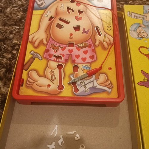 The Little Doctors board game used