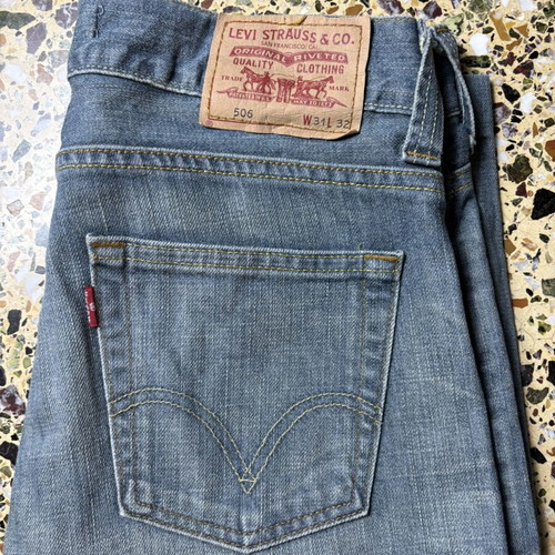 Levi's Original 506 Jeans Like New, Men's W31 L32 Blue