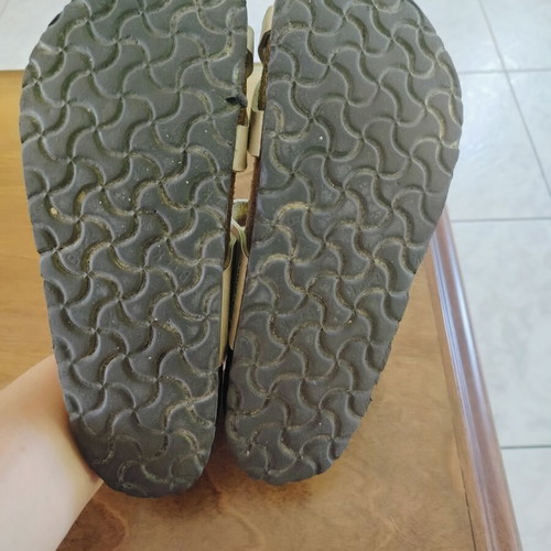 Birkenstock Mayari sandals size 38 narrow fit, like new, beige