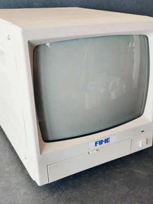 Vintage Fine 9" CRT monitor σαν καινούργιο