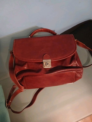 Leather briefcase bag like new