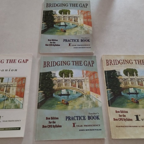 Bridging the Gap Proficiency Teacher's Book Set like new with bonus Cambridge Past Papers