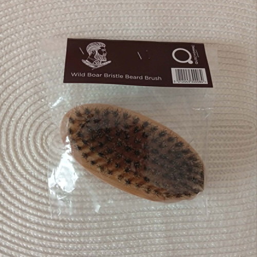 Boar Bristle Beard Brush MrQ bamboo, new