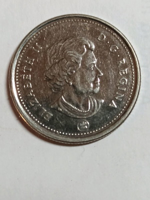 Canada 25 cents 2006 like new