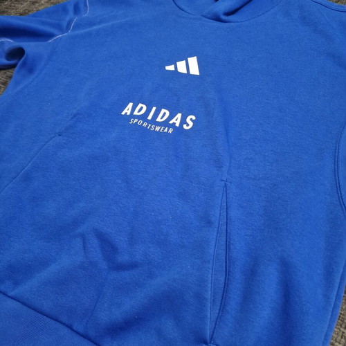 Adidas Royal Blue Tracksuit Set with Hoodie and Cargo Pants new