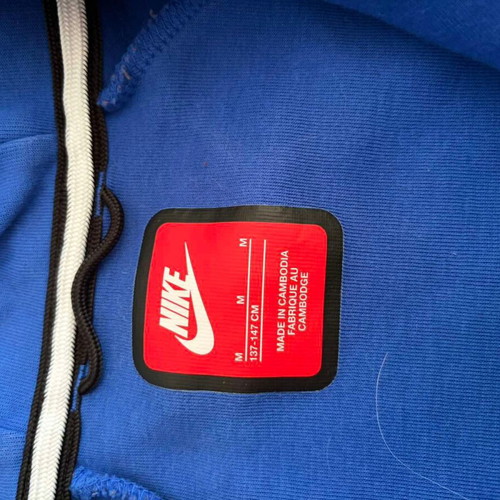 Nike Tech Fleece sweatshirt blue/navy with zipper size M (137–147 cm)