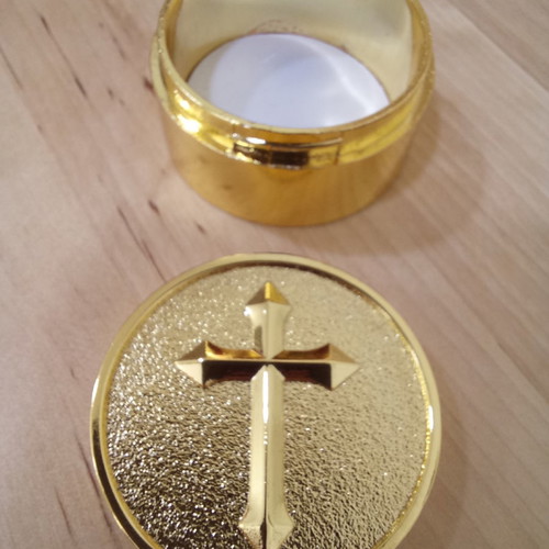 Holy Communion carrying box 4 x 2 cm new