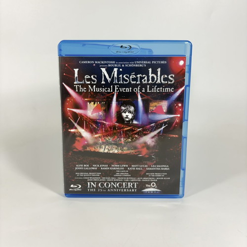 Les Miserables In Concert 25th Anniversary Blu-ray like new with English subtitles