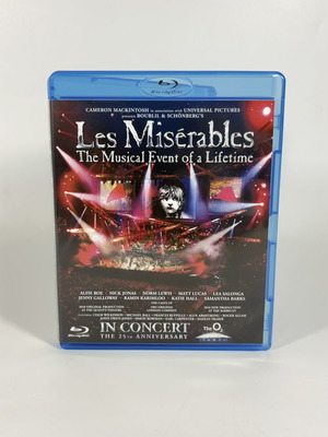 Les Miserables In Concert 25th Anniversary Blu-ray like new with English subtitles