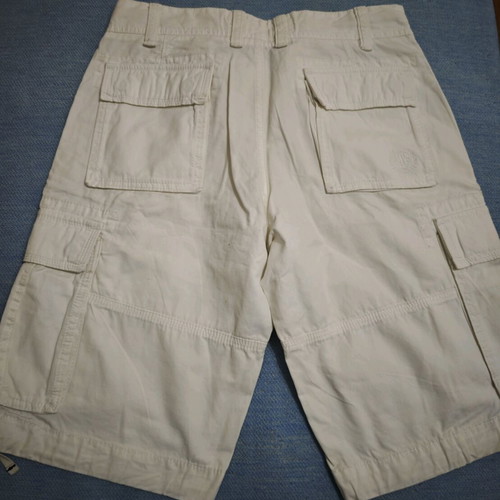 McNeal men's cargo shorts white like new, size M