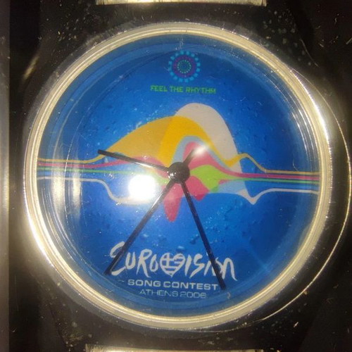 Watches various unused and rare Eurovision Athens 2006 like new