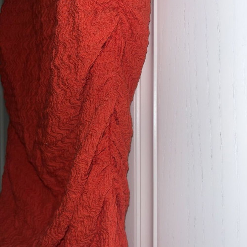 Zara red one shoulder dress size M like new