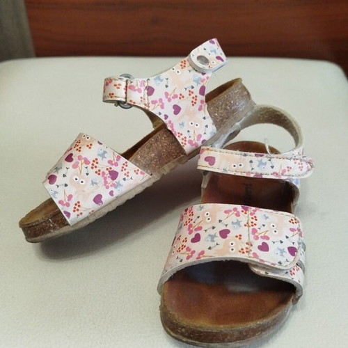 Plakton Baby Girls' Sandals Size 24 Used