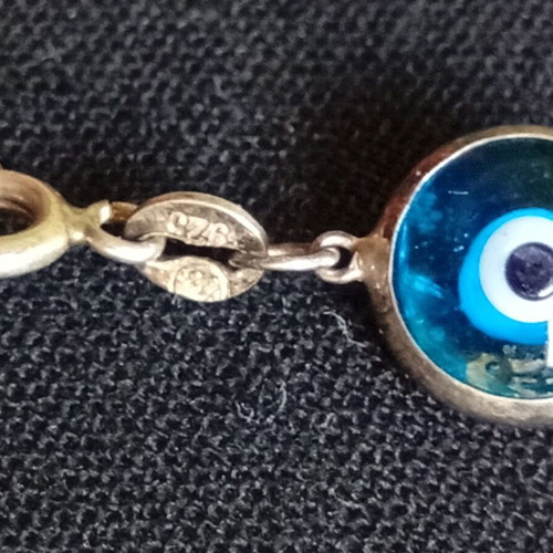 Murano silver bracelet like new, 18 cm
