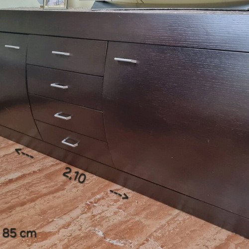Oak buffet used