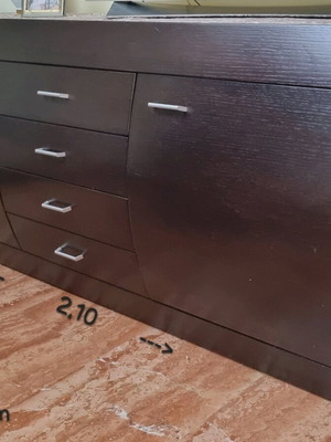 Oak buffet used