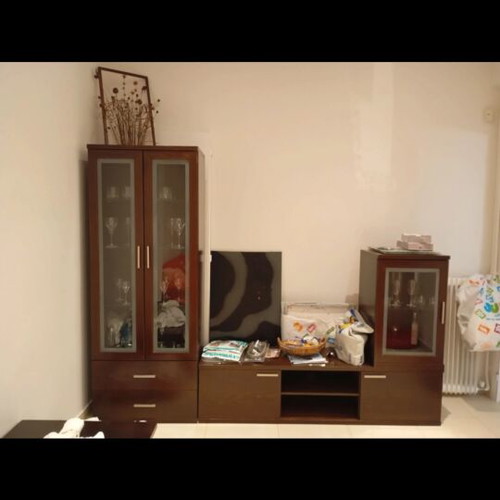 Living Room Set!!! TV Unit, Display Cabinet, and Bar