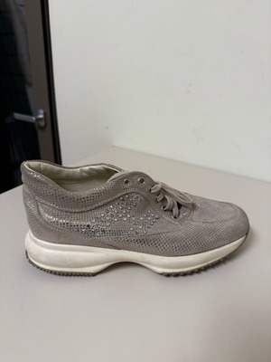 Hogan shoes used, size 38.5, beige, good condition