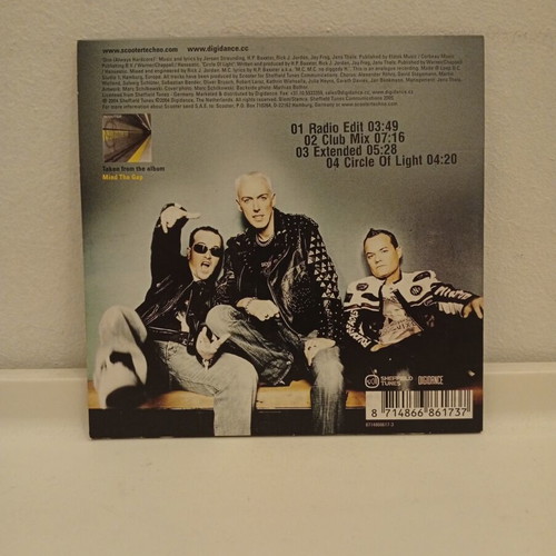 Scooter One (Always Hardcore) CD single used, electronic