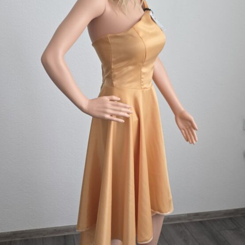 Official dress for occasions new, gold, size M