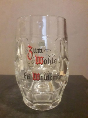 Anniversary beer mug 0.4 used