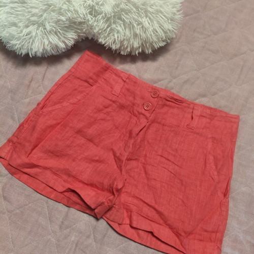 Shorts used, coral, size S