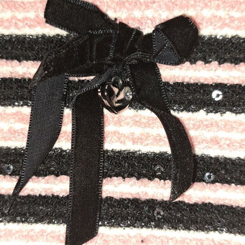 Alouette dress with sequins like new, size 16, black and pink