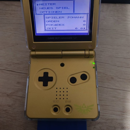 Pokemon Blue German Game Boy cartridge like new with original case