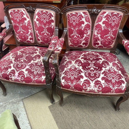 Nisiotikes armchairs like new, set of 2
