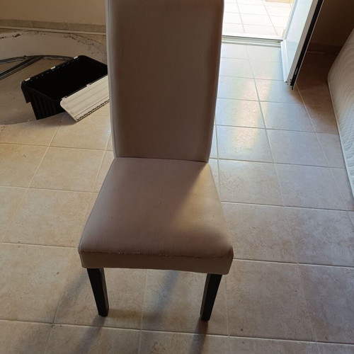 Living room chairs used, set of 6 pieces