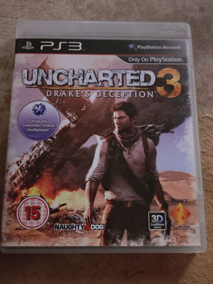 Uncharted 3 Drake's Deception PS3 game used