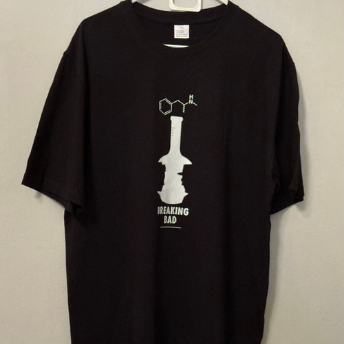 T Shirt Breaking Bad TV series XL new, black, 100% cotton