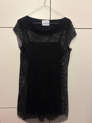 Black mesh dress new, size M 38 10
