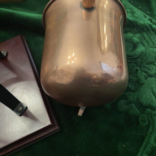 Distiller used, small experimental copper with iron bases