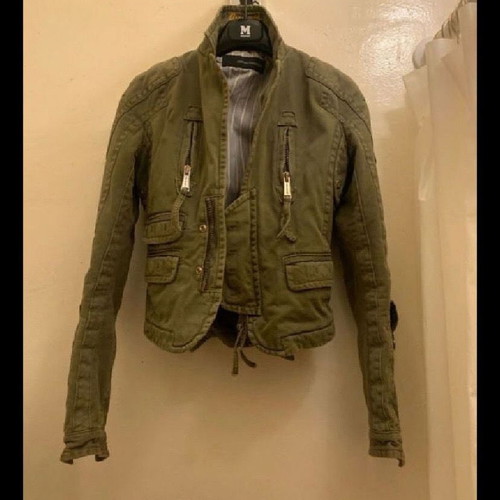 Dsquared2 jacket ankle like new, motorcycle jacket with fiberglass insulation